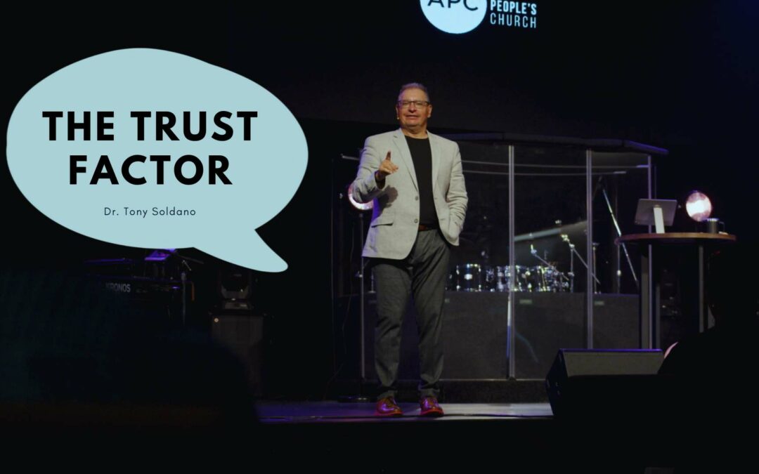 The Trust Factor | Tony Soldano